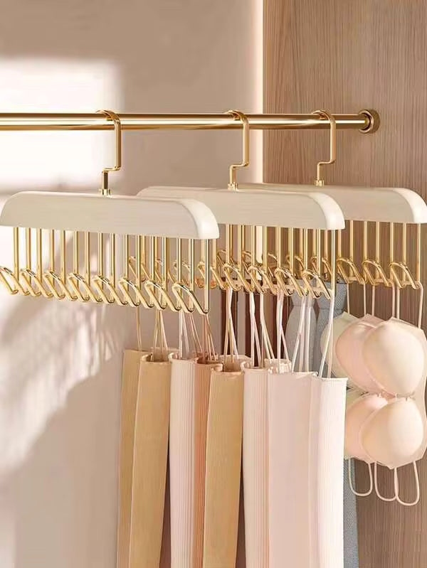 1/2 Pcs Multifunctional Hanger, Bra & Tank Top Storage Rack, Drying Rack With Damage-Free, Spring, Minimalist, Summer Tops